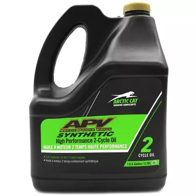 Arctic Cat APV Synthetic 2-Stroke Snowmobile Injection Oil - 1 Gallon - 5639-469 • $64.99