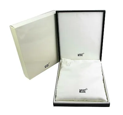 Montblanc Original Black Empty Necklace Jewelry Box Brand New With Outer Box • $45