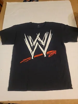 WWE T Shirt Youth Large Black Short Sleeve T Shirt • £8.03
