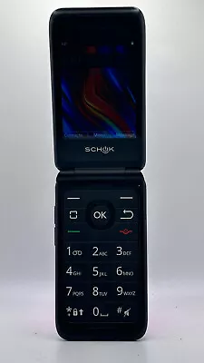 Schok Classic Flip (MetroPCS) Cell Phone Black SC3218T LARGE KEYS FREE SHIP • $39.99