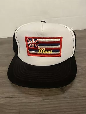 Vintage Maui Trucker Hat SnapBack Supercap • $12