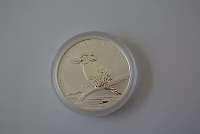 The Australian Kookaburra : 2007 $1 Silver 1oz Proof 0.999 • $0.99