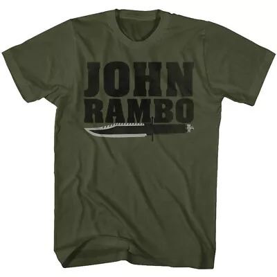 First Blood John Rambo Knife T-Shirt • $17.99