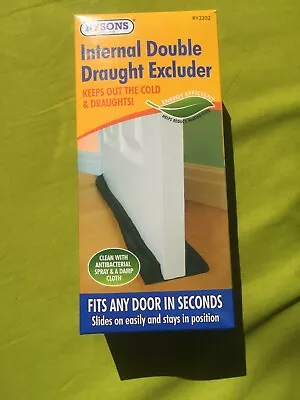 Internal Double Draught Excluder Keep Out The Cold & Draughts • £6.99