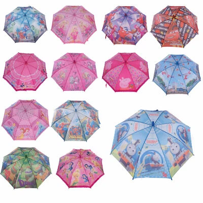 $15.99 • Buy Kids Children Umbrella Avengers Spiderman Frozen PJmask Pokemon Starwars 