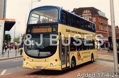 Bus Photograph: East Yorkshire 721 - A18 EYC (see Back For More Info) 510 • £1.25
