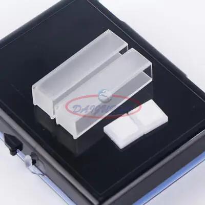 2PCS 10mm Cell Cuvette With Box  Quartz Cuvettes With Lids • $12.19