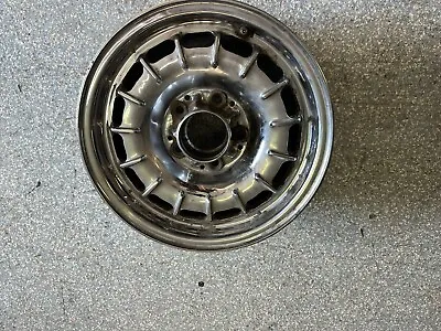 W107 W108 W116 W123 W126 Mercedes Benz Bundt Chrome Rim Wheel 6 1/2 X 14 • $65