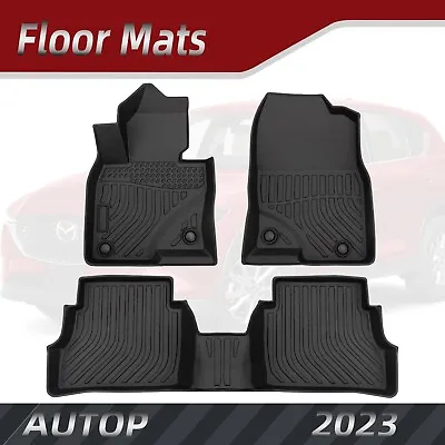 All Weather Floor Mats For 2017-2024 Mazda CX-5 3D TPE Rubber Liners 3PCS Set • $56.86