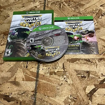 Monster Jam: Crush It (Microsoft Xbox One 2016) Pre/owned • $27.75