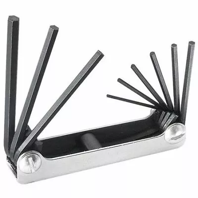 Klein Tools 70591 9 Piece Sae Fold-Up Hex Key Set 70591 • $10.29