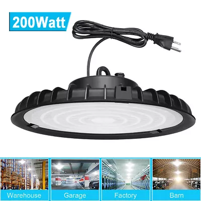 200W UFO Led High Bay Light 200 Watts Industrial Commercial Warehouse Gym Light • $28