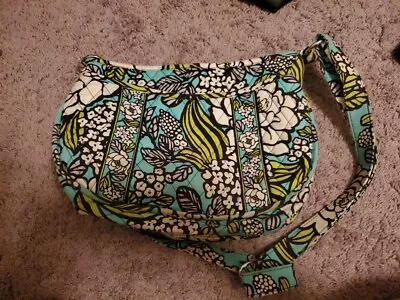 Vera Bradley Floral Pattern Island Bloom Quilted Shoulder Bag • $18