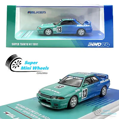 INNO64 1:64 Nissan Skyline GT-R [R32] #13 Falken Super Taikyu N1 1991 • $24.99