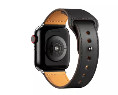 $12 • Buy 【Genuine Leather】Apple Watch Band Strap Series 7 SE 6 5 4 3 2 1 38 42 40 44 Mm