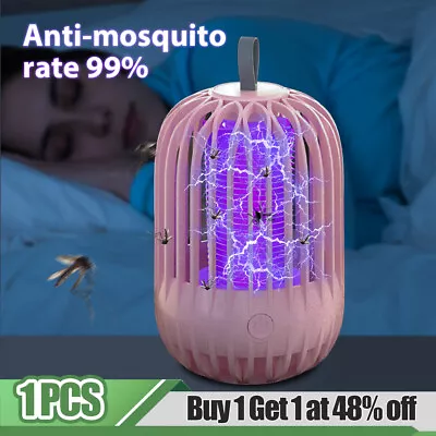 £2.79 • Buy 3000V Electric Insect Mosquito Killer Fly Pest Bug Zapper Catcher Trap USB Lamp