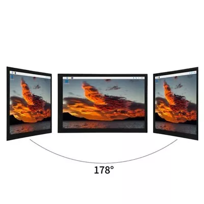 Professional Touch Panel LCD Screen Monitor Fast Response For Pi4B 4.3/5/7inches • £53.47