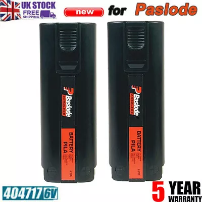£19.98 • Buy 2x 6V 4.8Ah Battery For Paslode 404717 IM50 IM65 IM250 IM350 900400 Nail Gun