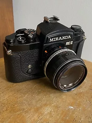 Miranda REII & EC 50mm F/1.8 Lens W/ Leather Half-Case • $29.05