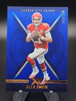 $2 • Buy Alex Smith 2017 Panini XR Blue #32/199