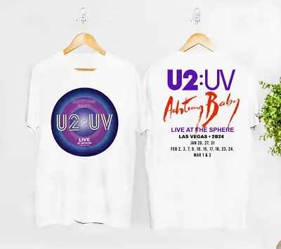 U2:UV Achtung Baby Live At Sphere Tour 2024 Shirt Classic Rock U2 Shirt • $23.99