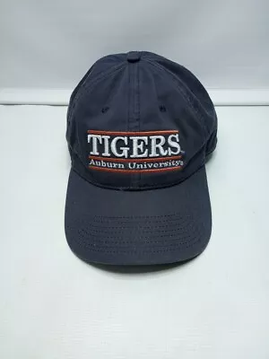 VTG Auburn Tigers Blue Split Bar Hat Cap Snapback Adjustable NCAA Embroidered • $29.73