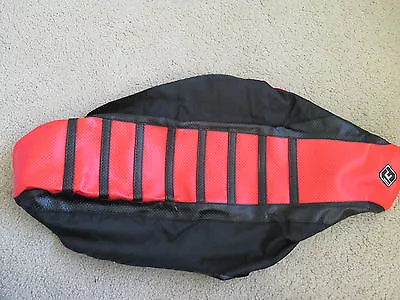 Flu Prs Pro Ribbed Series Gripper Seat Cover Honda Crf250r 2004 05 06 07 08 09 • $29.99