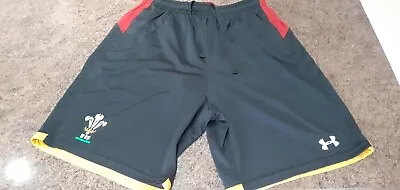 Wales Rugby Union Under Armour Training Shorts • £7