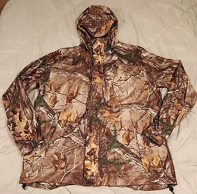 Cabela's Jacket Dry Plus Jacket Realtree Xtra Camo Nice Hunting Zipper Mens XL • $49.44