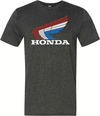 Honda Apparel Vintage Wing T-Shirt Motorcycle Street Bike Dirt Bike • $26.46