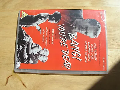 Sealed Bang! You're Dead 1954 Jack Warner Michael Medwin '50s Crime Uk NETWORK • £5