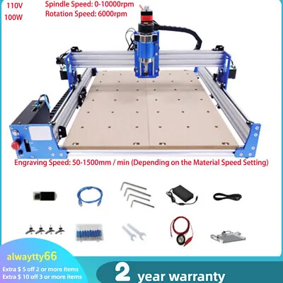 USB CNC 4040 3 Axis Router Engraver Milling Drilling Carving Engraving Machine • $389.25