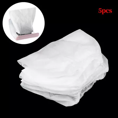 5Pcs Nail Dust Collector Replacement Bags Non-woven Nail Art Tips Dust Bags  ❤TH • $7.39