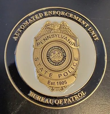 Pennsylvania State Police Challenge Coin • $32