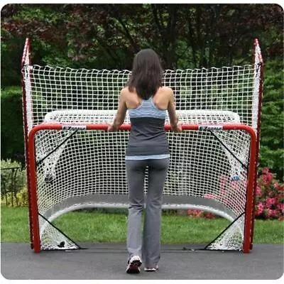 2 In. Folding Hockey Pro Goal With Backstop & Targets • $184.58