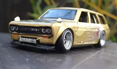 DATSUN 510 Wagon Fast & Furious By Hot Wheels Real Riders 1:64 NEW • £11