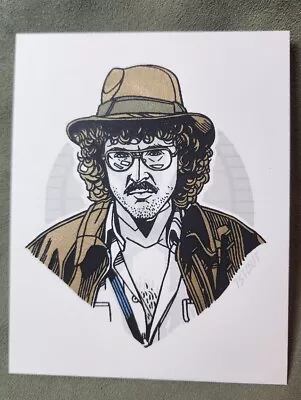 Weird Al Yankovic 1989 UHF Indiana Jones Movie Print Poster Mondo Tyler Stout   • $34.99