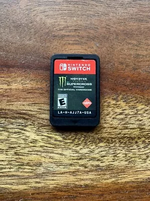 Monster Energy Supercross Nintendo Switch Cartridge Only Tested Free Shipping • $14.99