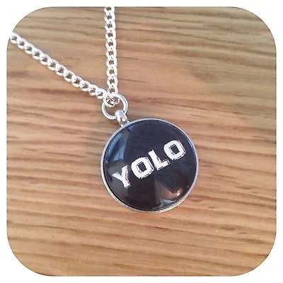 YOLO Charm Pendant Necklace Swag • £3.99