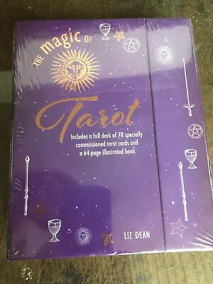 £7.95 • Buy The Magic Of Tarot Card Pack And Book By Liz Dean (NEW & Sealed)