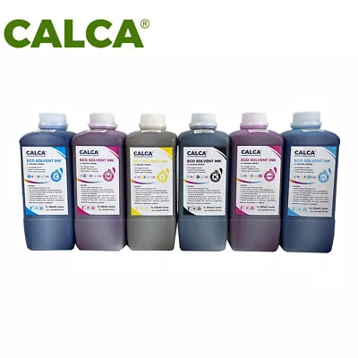 CALCA Compatible Mimaki ECO Solvent Ink FOR Roland Mimaki 6COLORS/PACK • $165.57