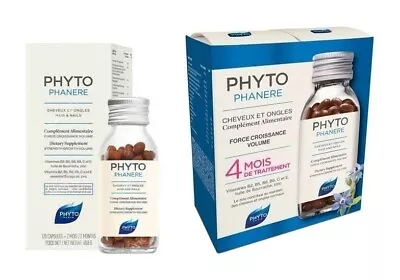 Phyto Phytophanere Anti-Hair Loss & Strengthening 120 240 Capsules - 2 4 Months • £64.99