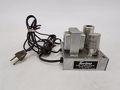 Vintage Fen-Tone Preamplifier PTP-12AX7 Tube Phono Tape Preamp AS IS • $71.95