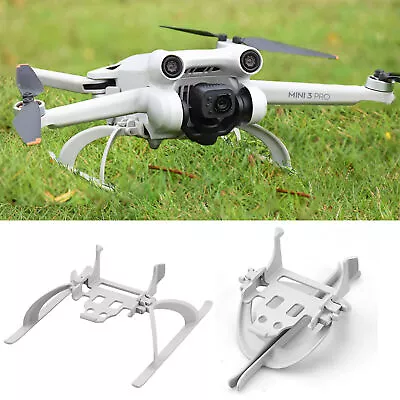 Folding Landing Gear Foldable Extension Leg For DJI Mini 3 Pro Drone Accessories • $9.98