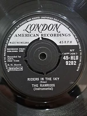 £1.25 • Buy The Ramrods - Riders In The Sky / Zig Zag , 1961 Beat Instrumental , 7  Vinyl