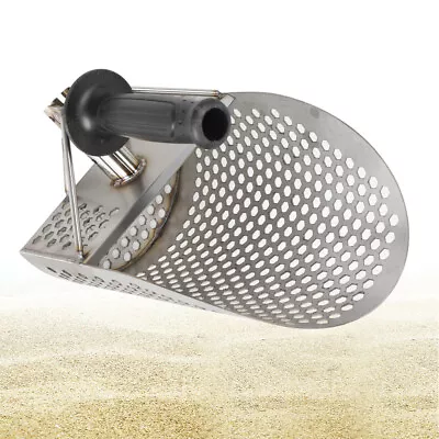 Stainless Steel Detector Sand Scoop Beach Scoop Detector Large Debris Filtration • $52.25