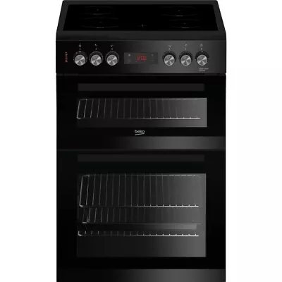 Beko KDC653K Electric Cooker With Double Oven - Black • £429