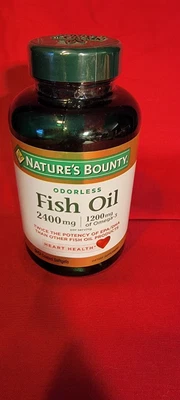 $13.99 • Buy Nature’s Bounty Fish Oil 2400mg Dietary Supplement - 90 Softgels Exp 12/22