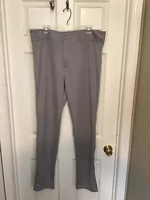 Men’s Easton Grey Baseball Pants (Size X-Large/37”-39” 33” Inseam) • $12.79