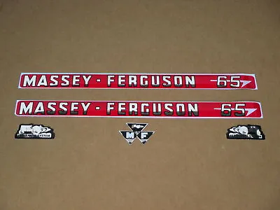 Hood Decal Set For Massey Ferguson Decals Mf 65 • $26